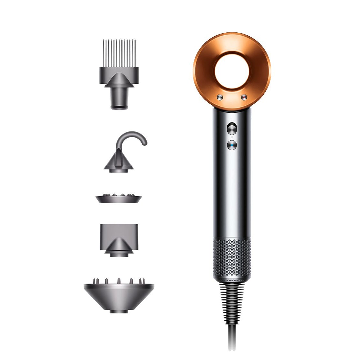 Dyson - Supersonic Hair Dryer - Nickle/Copper Dyson - Supersonic Hair Dryer - Nickle/Copper