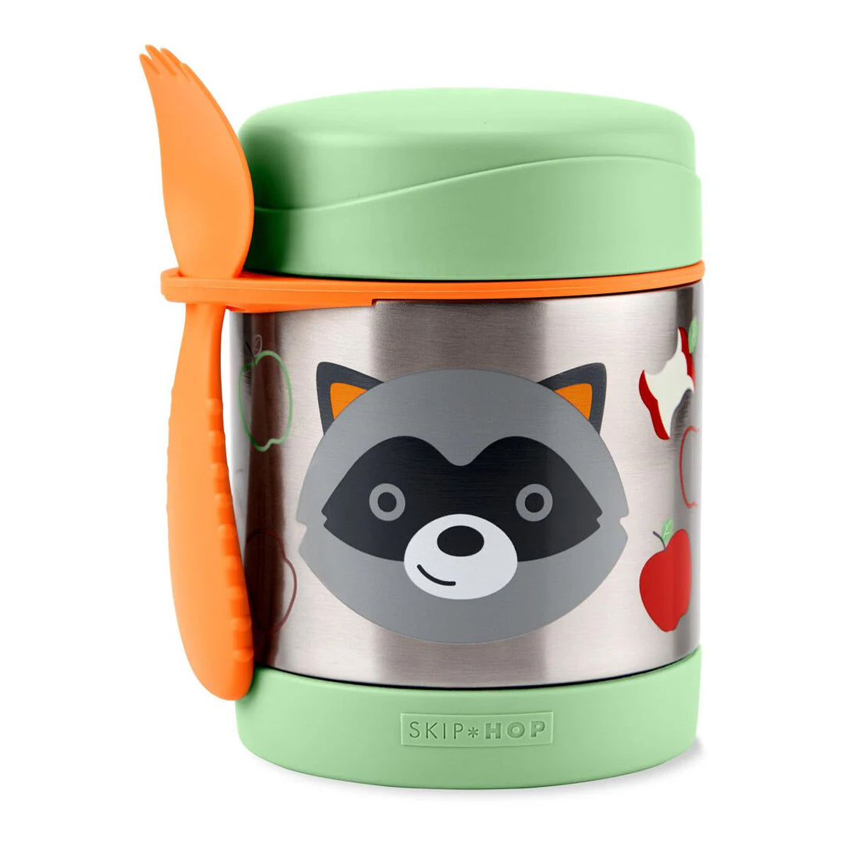 Skip Hop - Zoo Insulated Food Jar | Raccoon Skip Hop - Zoo Insulated Food Jar | Raccoon