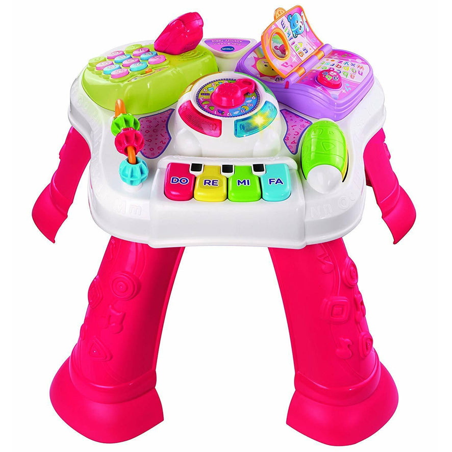 Buy Vtech - Play & Learn Activity Table Pink | BambiniJO | Amman | Fast ...