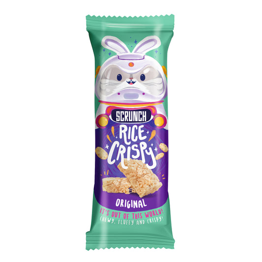 Scrunch - Kids Marshmallow Rice Crispy Original Bar | 35 grams