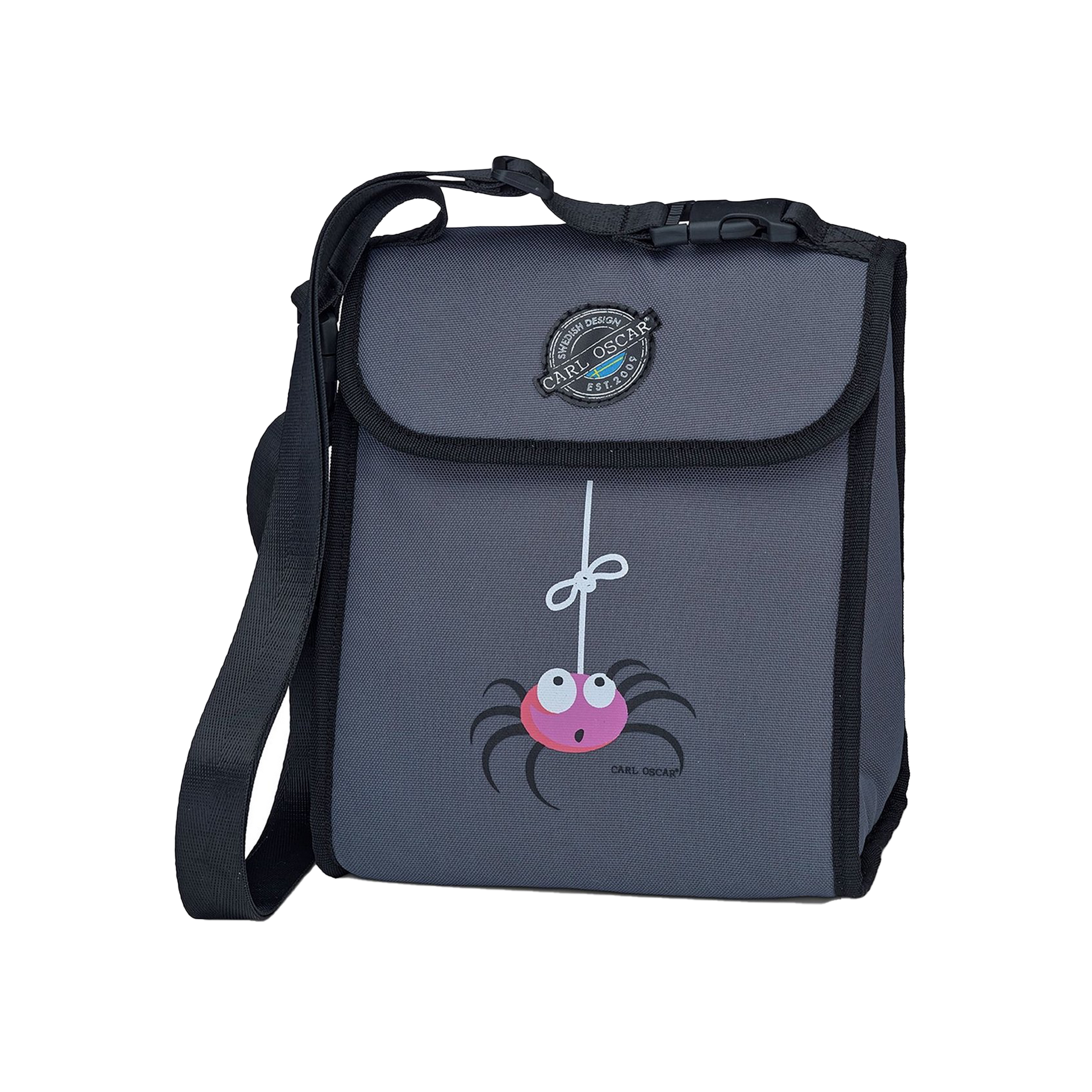 Carl Oscar - Pack n' Snack Cooler Bag 5L | Grey Spider Carl Oscar - Pack n' Snack Cooler Bag 5L | Grey Spider