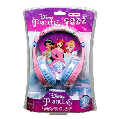 Disney - Kids Bluetooth Padded Headphones | Disney Princess | 3Y+