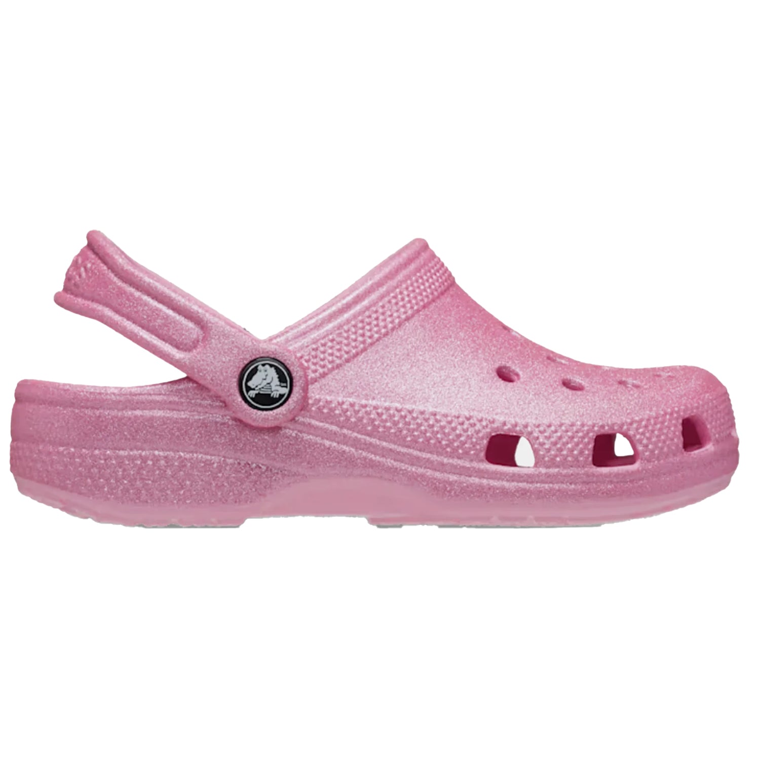 Crocs - Junior Classic Clog Crocs | Pink Tweed Glitter Crocs - Junior Classic Clog Crocs | Pink Tweed Glitter