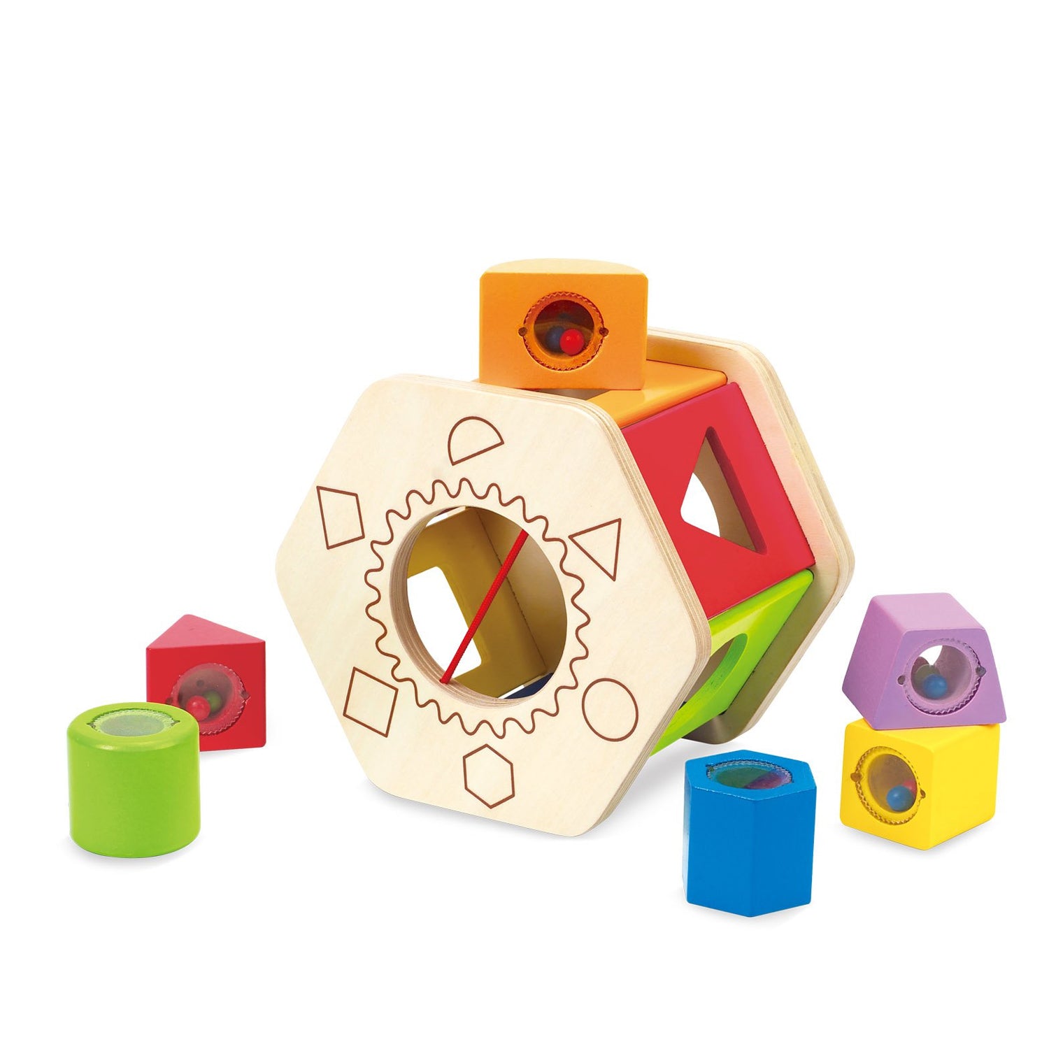 Hape - Shake and Match Shape Sorter Hape - Shake and Match Shape Sorter