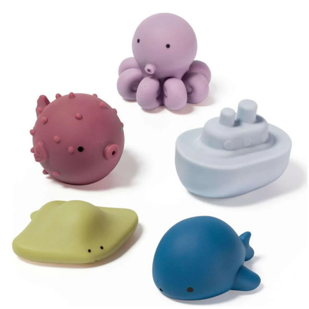 Bebe Confort - Silicone Bath Toys Splitto & Storage Net Bebe Confort - Silicone Bath Toys Splitto & Storage Net