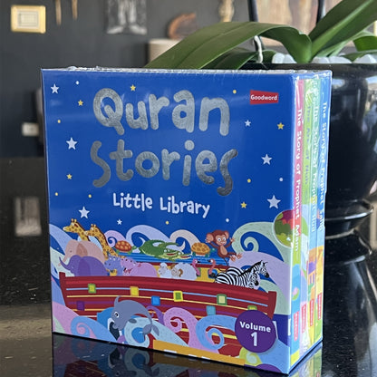 Quran Stories - Little Library - Vol.1 | 4 Board Books Set