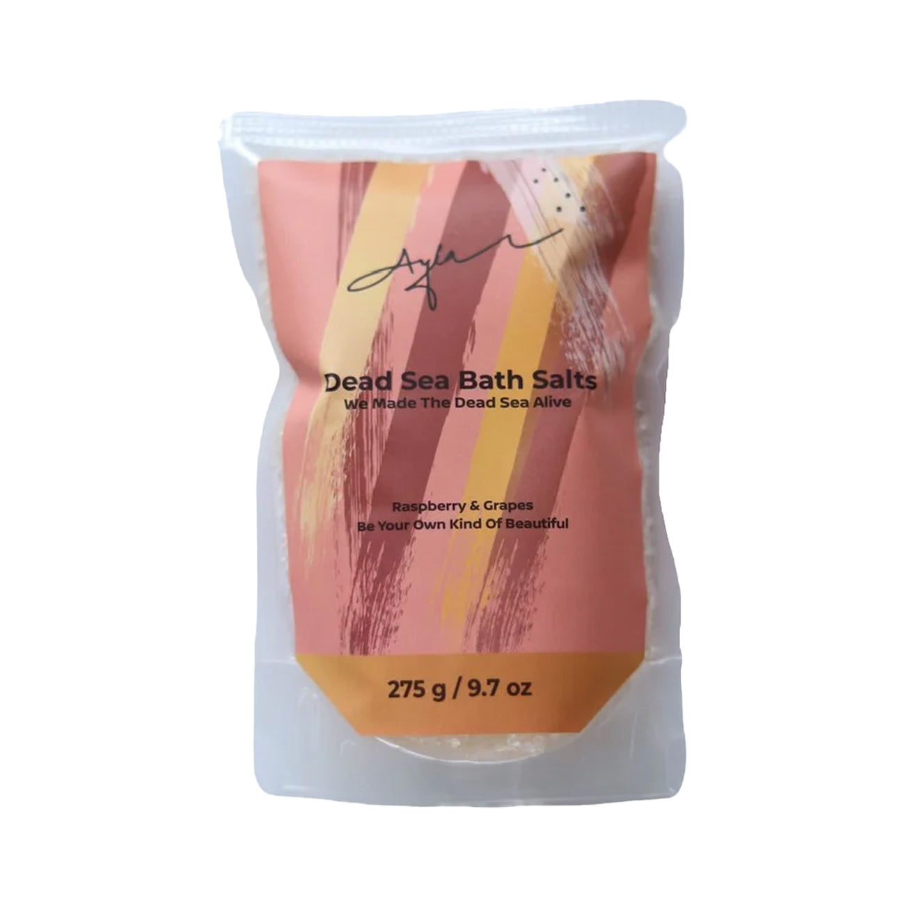 Ayla - Raspberry & Grapes Dead Sea Salts | 275g Ayla - Raspberry & Grapes Dead Sea Salts | 275g