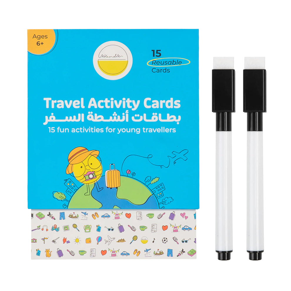 Travel Activity Reusable Cards | 6Y+