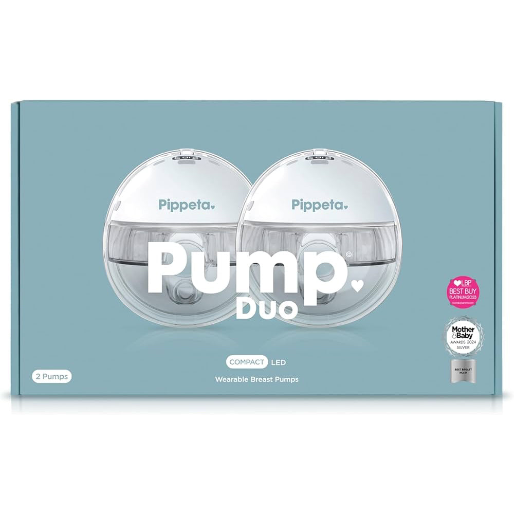 Pippeta - Compact Led | Handsfree Breast Pump | Pack Of 2
