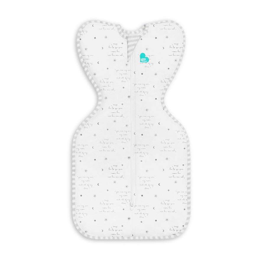 Love To Dream - Swaddle Up™ Original 2.0 TOG White You Are My - Small Love To Dream - Swaddle Up™ Original 2.0 TOG White You Are My - Small