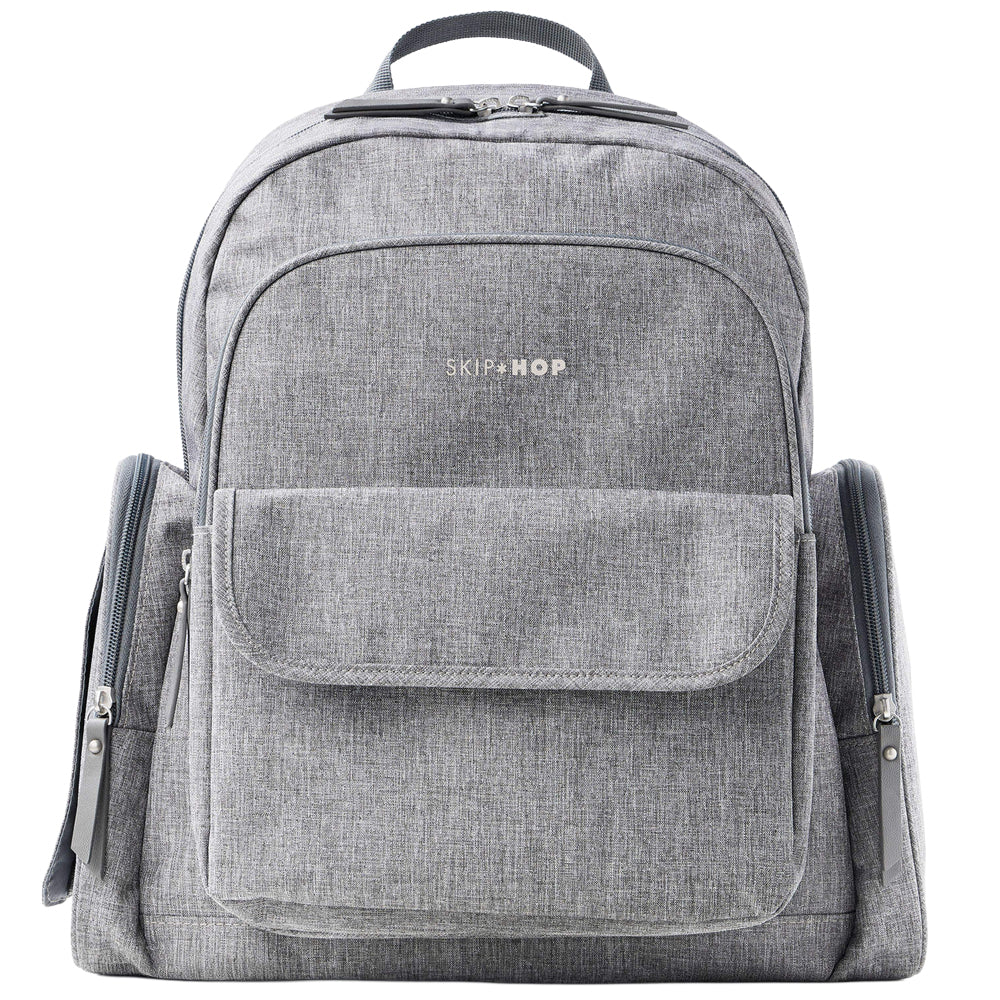 Skip Hop - Luna Diaper Backpack - Heather Grey