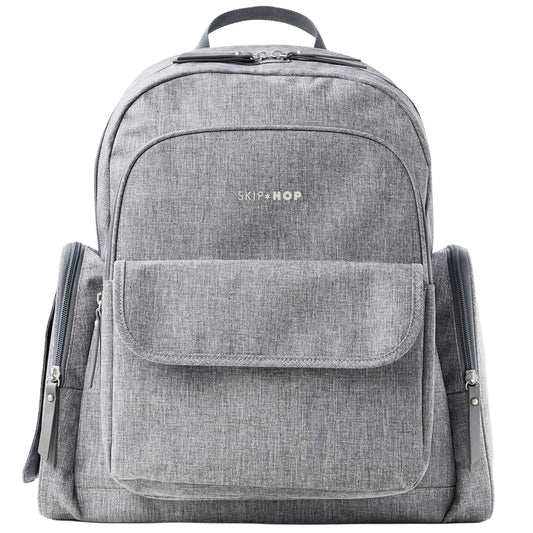 Skip Hop - Luna Diaper Backpack - Heather Grey