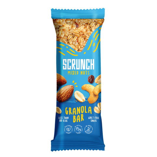 Scrunch - Granola Bar Mixed Nuts Bar | 35 grams