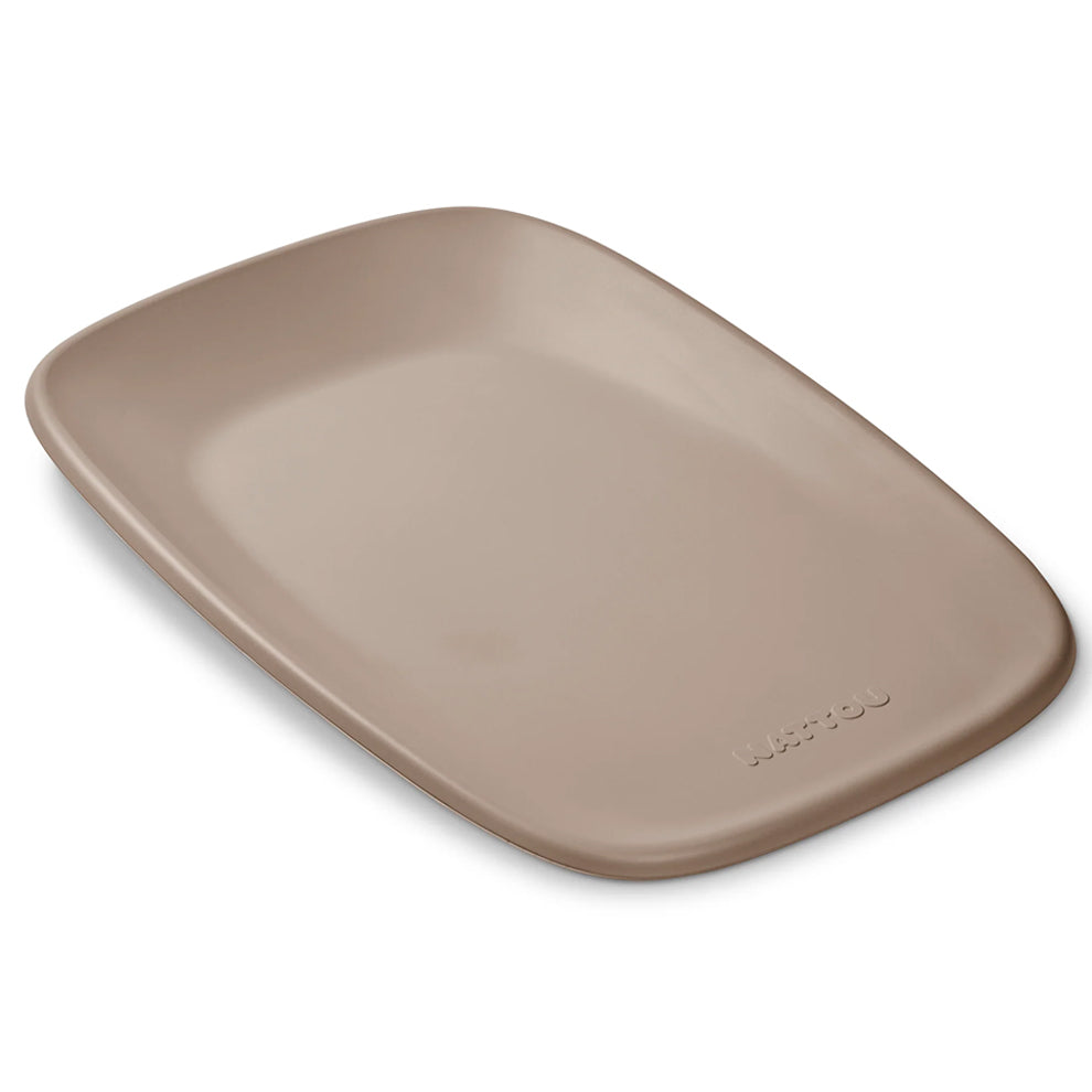 Nattou - SOFTY Wipeable Changing Pad | Taupe Nattou - SOFTY Wipeable Changing Pad | Taupe
