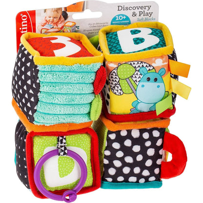 Infantino - Discovery & Play Soft Blocks