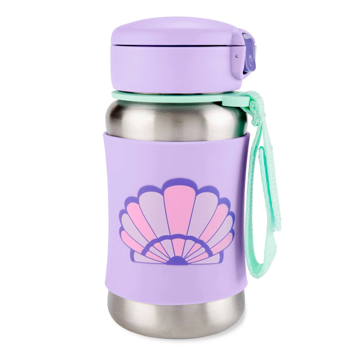 Skip Hop - SPARK STYLE Stainless Steel Straw Bottle - Seashell Skip Hop - SPARK STYLE Stainless Steel Straw Bottle - Seashell