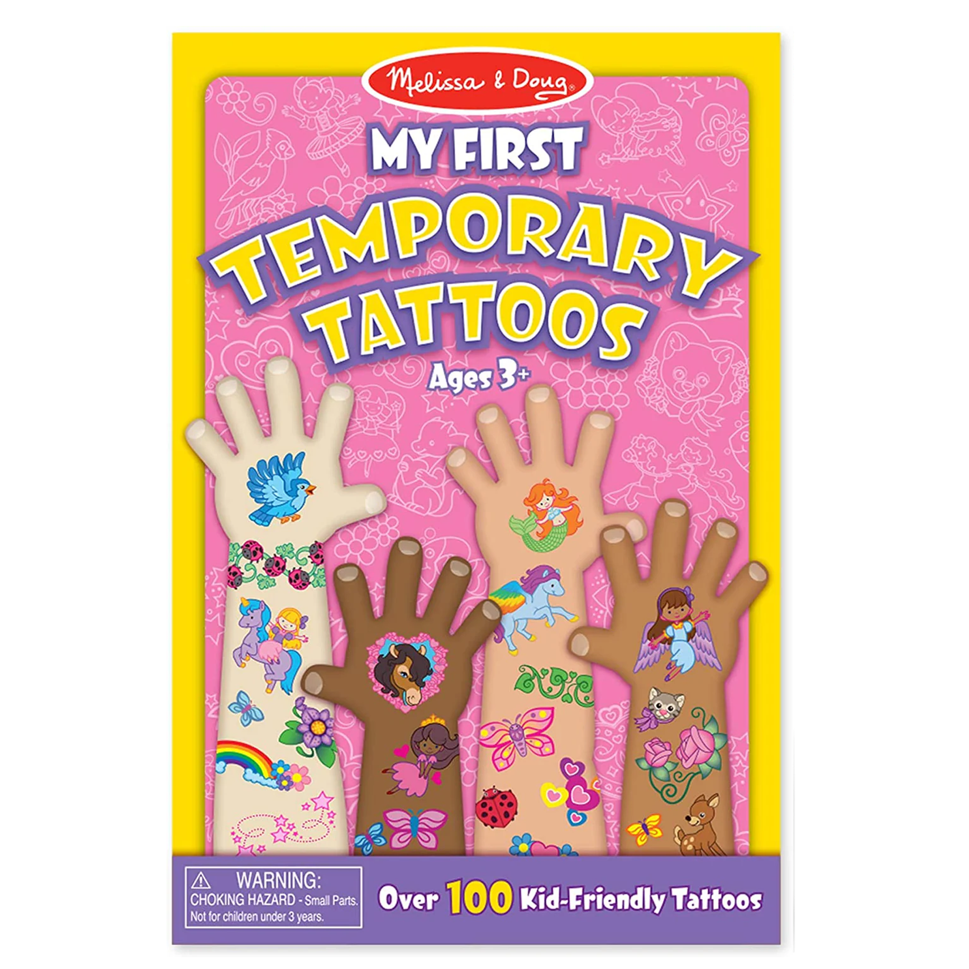 Melissa & Doug - MY FIRST TEMPORARY TATTOOS - PINK Melissa & Doug - MY FIRST TEMPORARY TATTOOS - PINK