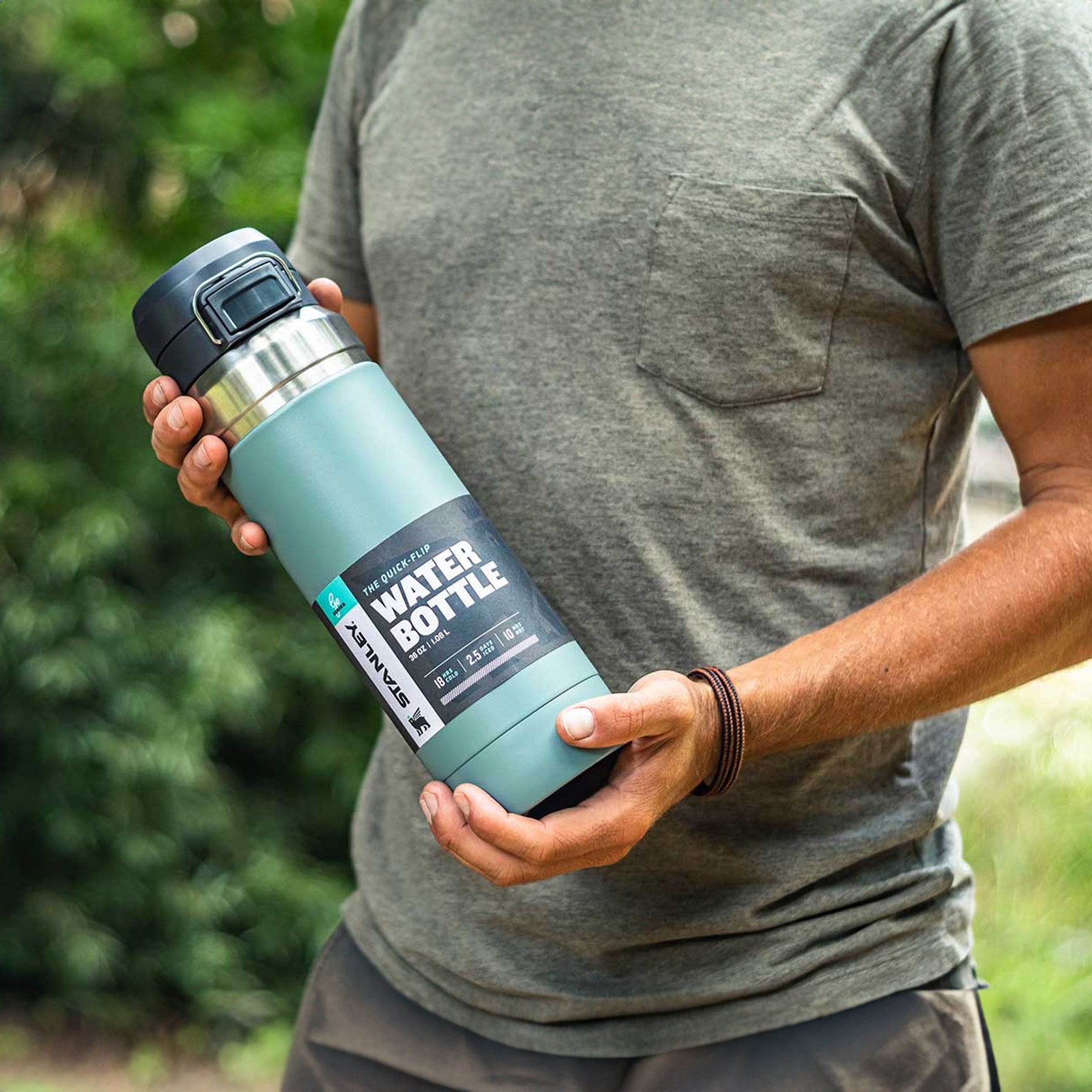 Stanley - The Quick-Flip Water Bottle | Citron | 1.06L Stanley - The Quick-Flip Water Bottle | Citron | 1.06L