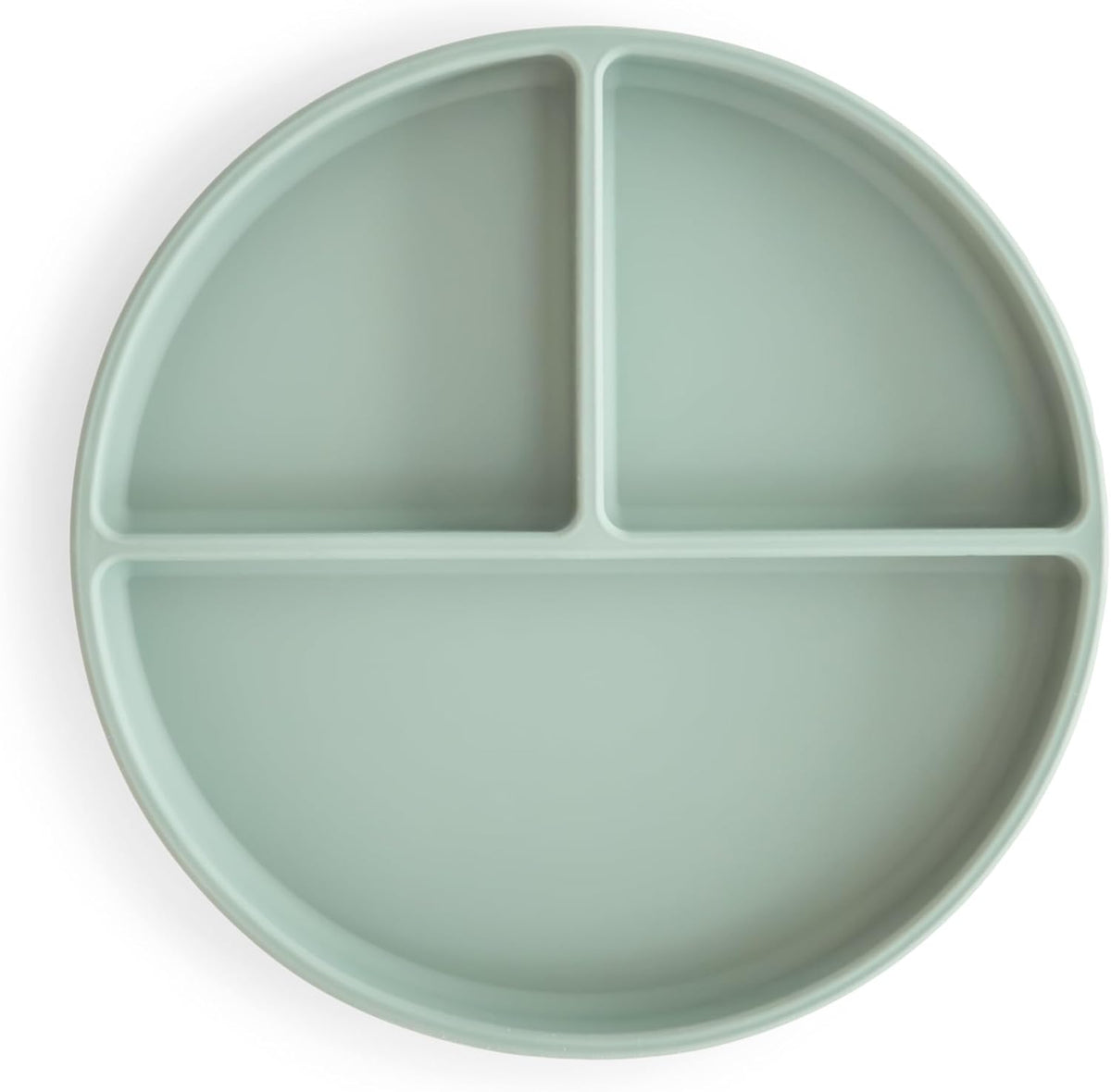 MUSHIE - Silicone Suction Plate | Cambridge Blue MUSHIE - Silicone Suction Plate | Cambridge Blue