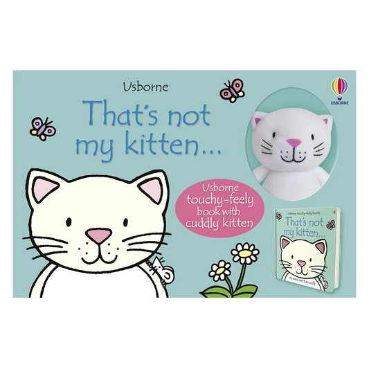 That's not my Kitten - Touchy-Feely Book + Toy