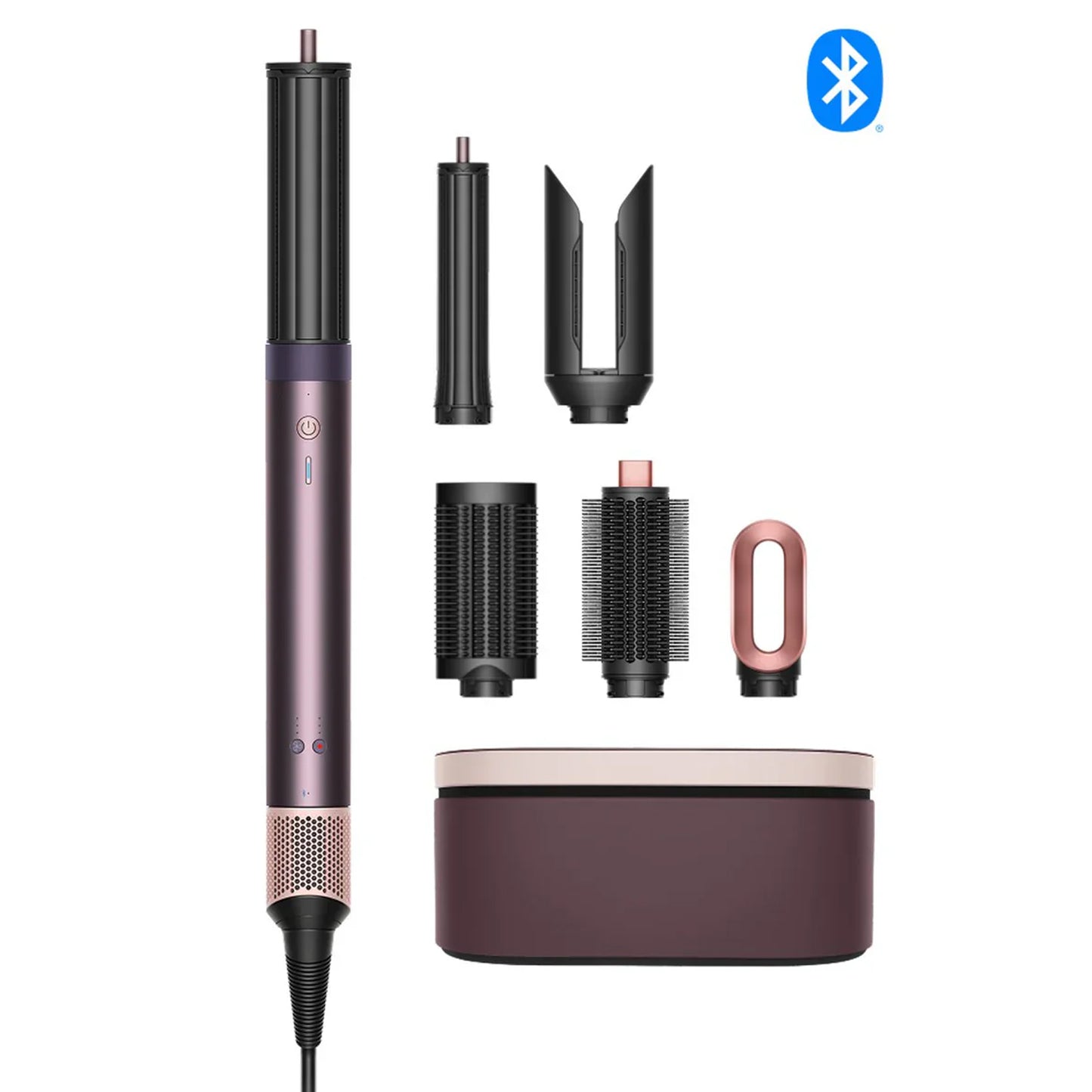 Dyson Airwrap Co-anda 2x Straight+Wavy Jasper Plum — BambiniJO Jordan