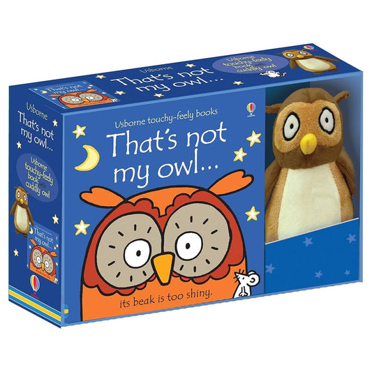 That's not my Owl - Touchy-Feely Book + Toy