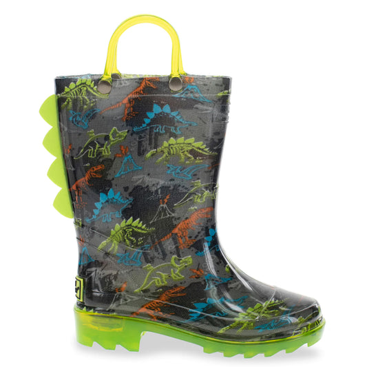 Western Chief Kids Dino Rain Boots | Light Up