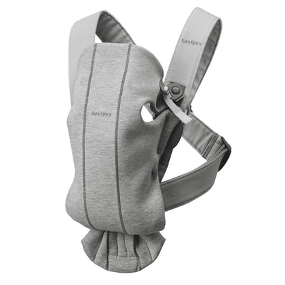 BabyBjörn - Baby Carrier Mini | 3D Jersey | Light Grey