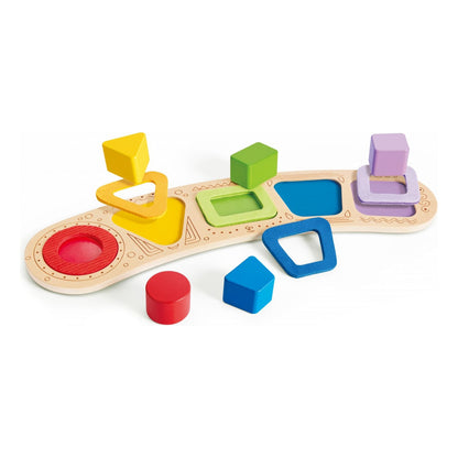 Hape - Colour & Shape Sorting Puzzle