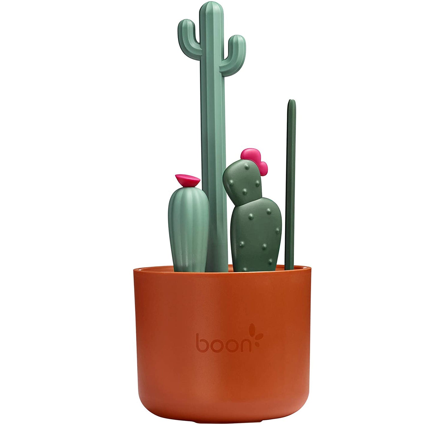 Boon - CACTI Bottle Brush Set | 4pc | Brown