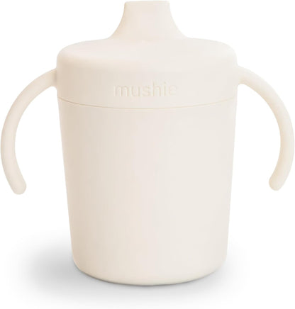 MUSHIE - Trainer Sippy Cup | Ivory