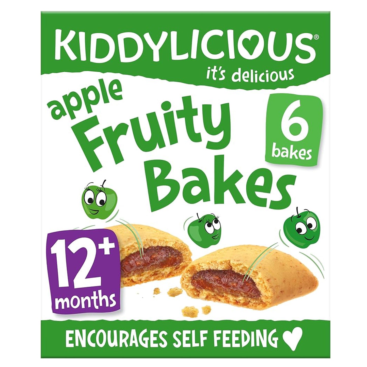 Kiddylicious - Apple Fruity Bakes | 6 Packs