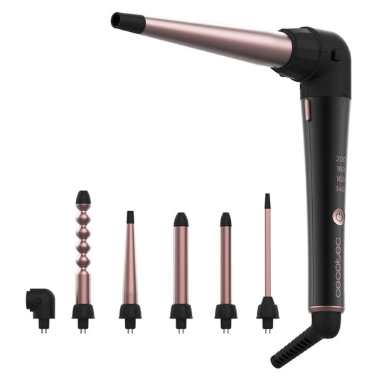 Cecotec - SurfCare MultiWaves 5in1 Hair Curler | 5 Ceramic Heads