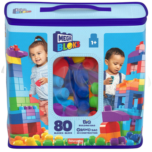 Mega Bloks -  First Builders Building Bag | 80 Blocks