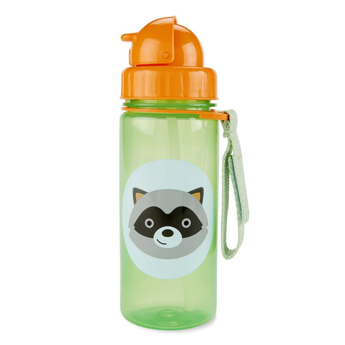 Skip Hop - Zoo Straw Bottle - Raccoon - 384.5ml Skip Hop - Zoo Straw Bottle - Raccoon - 384.5ml