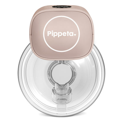Pippeta - Led Wearable Hands Free Breast Pump | Ash Rose | Pack Of 2