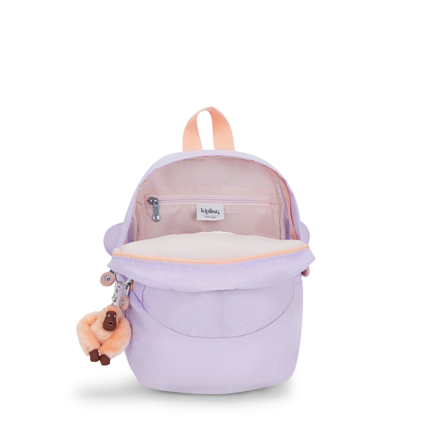 Kipling FASTER Backpack Endless Lilac Small - back view