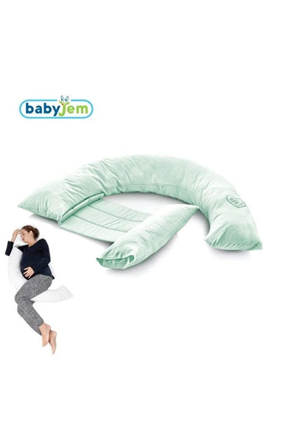 BabyJem Multipurpose Breastfeeding Pillow Green — BambiniJO Jordan