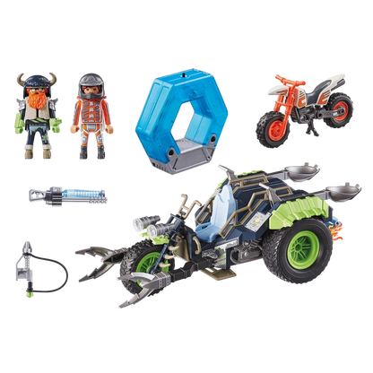 Playmobil - Arctic Rebels Ice Trike- 73 Pcs | 6Y+