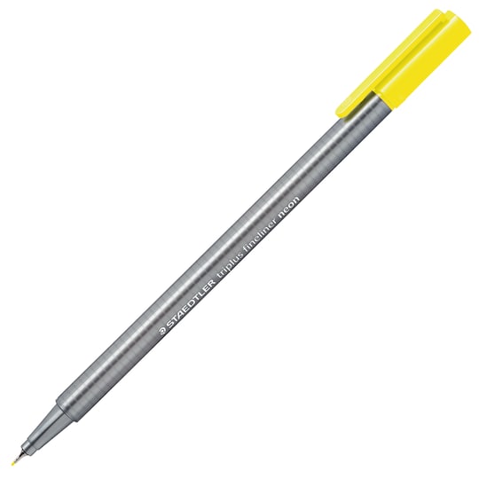 Staedtler triplus fineliner 0.3mm Neon Yellow