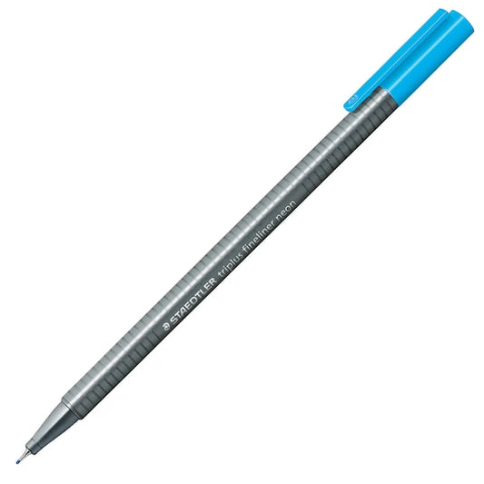 Staedtler triplus fineliner 0.3mm Neon Blue