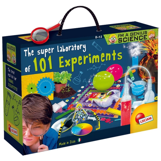 Lisciani - I'm A Genius The Super Laboratory of 101 Experiments | 8Y+