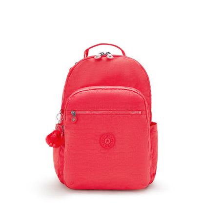 Kipling Seoul backpack Escape Red - front view
