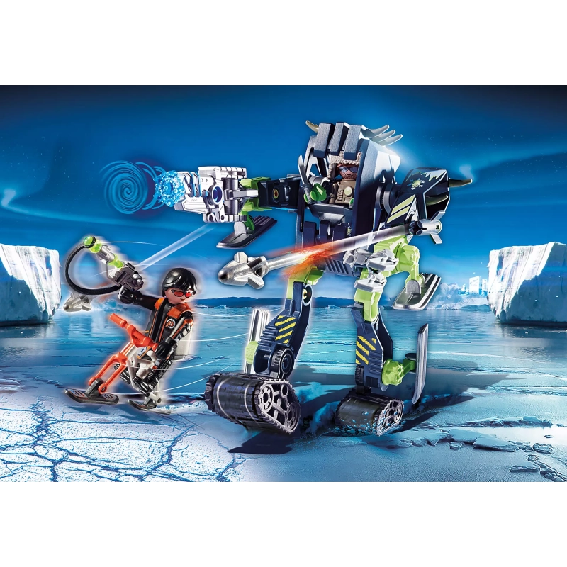 Playmobil - Arctic Rebels Ice Robot- 74 Pcs | 6Y+ Playmobil - Arctic Rebels Ice Robot- 74 Pcs | 6Y+