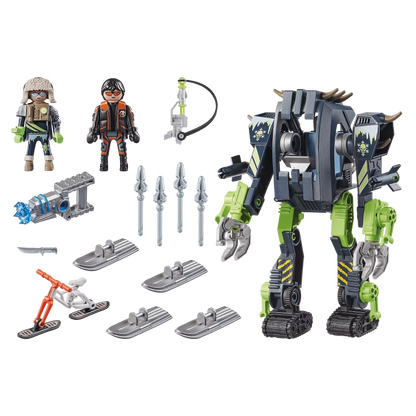 Playmobil - Arctic Rebels Ice Robot- 74 Pcs | 6Y+