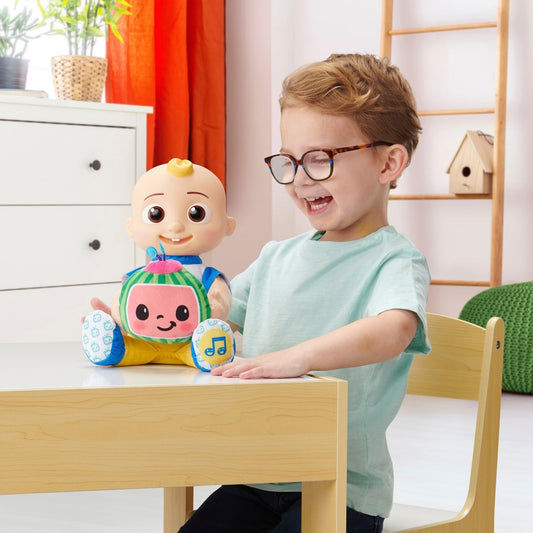 Cocomelon Peek-A-Boo JJ Plush with Phrases and Sounds 1-6Y — BambiniJO Jordan