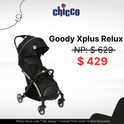 Chicco Goody XPlus - Black Re_Lux