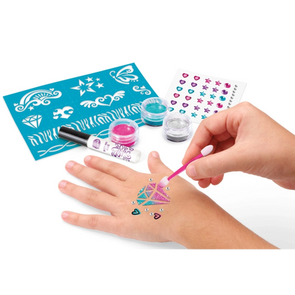 Cra-Z-Art - Shimmer 'n Sparkle Sparkling Glitter Tattoos and Nails | 8Y+