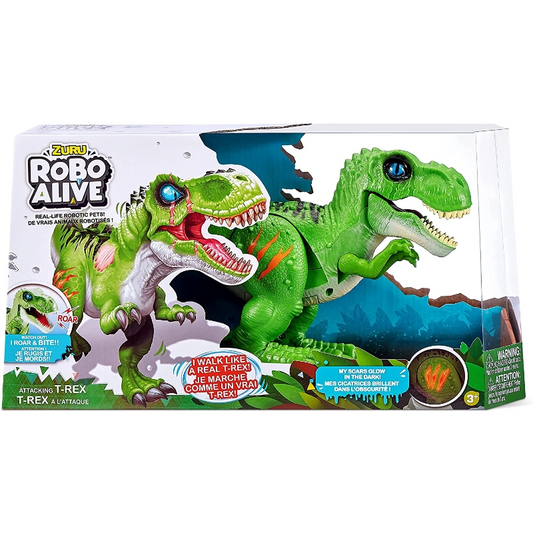 Robo Alive - Attacking T-Rex, Series 2 | 3Y+