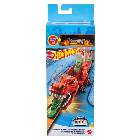 Hot Wheels City Nemesis Shark Launcher Vehicle Playset
